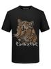 Camiseta de Manga Corta de Seda de Hielo para Hombre Verano 2026 Casual Algodón Mercerizado Material Suave Talla Grande Manga Media Estilo Coreano Moderna Delgado