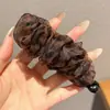 2026 Nuevo Pinza de Plátano de Lunares Estilo Coreano Pinza Vertical Pinza para Medio Peinado para la Parte Trasera de la Cabeza Pinza Retorcida para Cola de Caballo para Mujeres