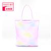 Bolsa Tote de Lona Colorida e Fashion, Bolsa de Mão para Compras Feminina, Bolsa Tote de Lona Arco-Íris, Personalização Amazon