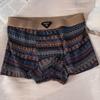 Estilo Étnico Retro Algodón Puro Ropa Interior Masculina Modernos Calzoncillos tipo bóxer Estampados Holgados Talla Grande Calzoncillos tipo bóxer Retro para Hombre