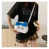 Bolsa de Maquillaje de Peluche Kawaii de Dibujos Animados al por Mayor, Bolso de Mano de Muñeca Informal para Mujer, Moda Urbana