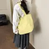 Bolso de Hombro Casual de Gran Capacidad Estilo Coreano para Mujer Nuevo Primavera 2026 Tela de Nylon Bolso Tote Bolso de Hombro Simple