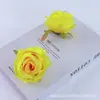 Rosa da Montanha de Neve Flor Artificial Flor DIY Feita à Mão Flor de Lapela Flor de Pulso Flor de Cabelo Acessórios de Flor Decoração de Salão de Casamento Material de Flor