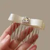 Nuevo peine anti-deslizante estilo coreano con un delicado lazo de mariposa, diseñado para mujeres, creando un peinado alto elegante, y con un elegante pasador lateral y accesorio para el cabello