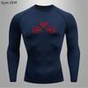 Roupas de ginástica muscular T de manga curta Roupas de ginástica de secagem rápida Treinamento de corrida Roupas apertadas elásticas de secagem rápida Camiseta esportiva masculina Verão