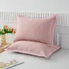 Funda de Almohada Doudou Paquete Único para Hogar Adulto Cubierta Forro para Núcleo de Almohada Individual Lavable Funda de Almohada Cuero
