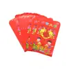 Envelope Vermelho Pacote de Papel Vermelho Lai See Pacote de Papel Vermelho de Casamento Mini Festivo Abertura de Casamento Personagem de Parabéns Auspicioso
