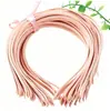 Nueva Diadema Metálica de 5 mm Japonesa y Coreana Accesorios DIY Diadema de Tela de Cinta Accesorios para el Cabello Material de Comercio Electrónico Transfronterizo Venta al por Mayor