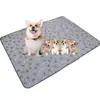 Almohadillas de orina para mascotas transfronterizas lavables y reutilizables, almohadillas de orina absorbentes para entrenamiento de perros, pañales impermeables de cuatro capas, pañales para gatos