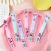 Novo produto: Régua Estilo Grupo de Meninas Caçadoras de Demônios, Régua Plástica Portátil de 15cm para Desenho e Medição de Alunos do Ensino Fundamental, Material Escolar de Aprendizagem