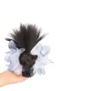 Pinza de Garra para Moño Bajo para Mujeres, Cabello Realista, Naturalmente Esponjoso, Herramienta de Peinado Voluminoso para Recogidos, Goma para el Pelo de Peluca