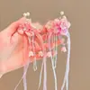 Acessórios de Cabeça Hanfu Infantil Acessórios de Cabelo Antigos Grampo de Cabelo para Streaming Meninas Super Fadas Estilo Chinês Traje Antigo Tassel Flor Grampo de Cabelo