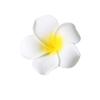Pasador de Flor de Frangipani Artificial Hecho a Mano Transfronterizo Vacaciones en la Playa Peinado Recogido Pin Lateral Flor en el Cabello Pin de Pico de Pato Accesorio para el Cabello