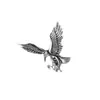 Medallas Retro Europeas y Americanas para Hombres y Mujeres, Insignias de Águila, Broches con Marco de Águila, Insignias de Solapa, Joyería Japonesa y Coreana Transfronteriza