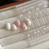Adesivos de Unha Laço de Renda Rosa Coração Relevado Xadrez Doce e Fofo Adesivos de Unha Decorativos Autoadesivos Venda por Atacado