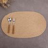 Mantel Individual Escandinavo Transfronterizo Mantel de Mesa Antiescaldante Posavasos Engrosado Tapete para Olla de Cocina Individual de Lino Aislamiento