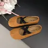 Sapatos Mary Jane de Tiras Cruzadas Estilo Retrô para Mulheres, Moda Verão 2026 Novos Sapatos de Salto Baixo Versáteis com Tiras Únicas para Combinar com Saias