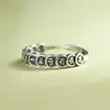 Anillo Sencillo Estilo Vintage de Plata S925 Rey Ciervo Dorado para una Vida de Riqueza - Anillo de Celebridad de Internet de Tiktok para Mujer