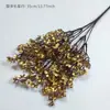 Flores de Gipsófila Artificiales, Pequeños Ramilletes Florales Coloridos, Arreglos Florales Decorativos para el Hogar, Accesorios, Flores Artificiales de Seda