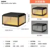 Iluminación para Decoración del Hogar Zhongshan Lámpara de Columna de Jardín de Aluminio Solar para Patio Nuevo Estilo Chino Lámpara Solar para Exteriores de Valla