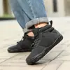 Zapatos de Algodón de Caña Alta con Punta Ancha para Niños, Transfronterizos, de Invierno, para Exteriores, a Prueba de Frío, Cálidos, Botas de Nieve, Botas de Algodón Espesadas con Felpa