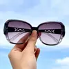 Óculos de Sol Anti-UV Primavera 2026 para Mulheres, Estilo de Alto Padrão, Óculos de Sol Tendência com Armação Grande Que Fazem o Rosto Parecer Mais Magro