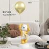 Sala de estar grande urso violento lâmpada de assoalho decoração sofá armário de TV luz de luxo decoração de casa presente de inauguração de casa