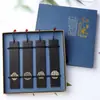 Marcador de libro con Reja de Ventana Incrustada de Ébano, Marcador de libro de Madera de Viento, Talla en Madera con Incrustaciones Doradas, Regalo con Grabado Láser