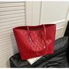 Bolsa Tote Grande Capacidade Transfronteiriça para Mulheres 2026 Novo Modelo Textura de Alta Qualidade Bolsa de Ombro para o Dia a Dia Casual Versátil Bolsa de Aula
