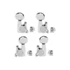 Acessórios para Guitarra Afinadores para Guitarra Folk Afinadores Semi-Fechados para Guitarra Acústica Botão de Torção de Corda Afinação de Precisão Afinador Superior