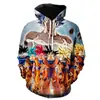 Productos Transfronterizos Serie Qlzwk Sudadera con Capucha Deportiva Impresión Digital 3D Periféricos de Anime Cosplay