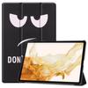 Capa protetora ultrafina dobrável tripla para tablet Samsung Galaxy Tab S9 X710 capa protetora capa de couro