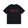 Camiseta de Manga Corta Estampada de Algodón Puro para Mujer, Camiseta Casual Básica de Cuello Redondo para Exterior, Top Holgado Estilo Japonés para Mujer