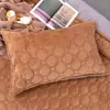 Fundas de Almohada Gruesas Acolchadas de Algodón Puro 48X74, un Par de Fundas de Almohada, Funda de Almohada Grande Individual para Adulto