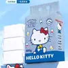 Toalla Facial Azul Gato KT de Sanrio, Toalla Facial Desechable Gruesa de Dibujos Animados 600g Paquete Familiar, Toallas Faciales al por Mayor