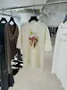 DestacadoTú Corriste 26 Primavera/Verano Nuevo Algodón Lino Lavado Enzimático Estampado Vaquero Occidental Bordado Camiseta de Manga Corta