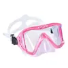 Nueva Máscara de Buceo Libre de Fuente Transfronteriza Alta Definición Transmisión de Luz Marco Grande Campo de Visión Ultra Amplio Silicona Líquida Equipo de Snorkel