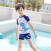 Liquidación de Trajes de Baño para Niños Trajes de Baño para Niños Trajes de Baño de una Pieza y Dos Piezas para Niños Bañadores de Doble Capa Rebaja de Verano