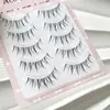 Maquiagem Tailandesa Natural Diária Fada Girassol Transparente Cílios Postiços Deviruchi Mix Desenho Reutilizável