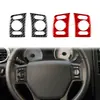 Adequado para Ford Explorer 08-10, acabamento interno em fibra de carbono, conjunto completo de adesivos decorativos para painel de levantamento de vidro