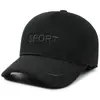 Orejeras de Invierno para Hombre Calentitas Engrosadas Gorra de Béisbol para Hombres de Mediana Edad y Mayores Protección contra el Viento y el Frío Gorra de Pico con Felpa