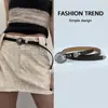 Hebilla Antigua de Plata Tallada Estilo Vintage para Mujer, Cinturón Delgado Estilo Occidental Soporta Venta al por Mayor y Dropshipping, Cinturón Estilo Lujo Ligero para Ceñir la Cintura