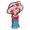 Decoración de Zapato Hebilla para Cordón de Zapato Fresas con Crema Chica Fresa Flor para Zapato Hebilla de Zapato DIY