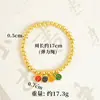 Pulseira da Paz e da Alegria Shajin Nafu, Versátil, De Alta Qualidade, Elegante, Luxo Leve, Joia Estilo Chinês, Cor Duradoura