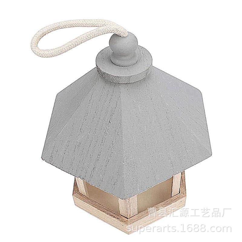 26 定做出口外贸木制喂鸟台 松木桐木喂鸟器 (2)