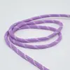 5,1m Ponto de Salto Corda Redonda Tecida à Mão Material de Tecelagem DIY Corda Colorida Chaveiro Pulseira Corda Acessórios de Joias