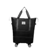 Esenciales de Viaje, Ruedas Universales, Bolsa de Almacenamiento Plegable para Viaje, Bolsa de Almacenamiento para Ropa, Bolsa para Empacar Mudanzas, Bolsa de Equipaje para Distancias Cortas