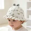 Nuevo Sombrero de Pescador Delgado de Verano para Bebés y Niños Pequeños, Lindo Sombrero de Sol con Lazo, Sombrero de Pescador de Conejo de Dibujos Animados