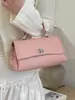 Estilo Coreano Alta Qualidade Textura Fashionável Versátil Portátil Bolsa para o Dia a Dia Mulheres 2026 Verão Nova Textura de Lichia Bolsa Transversal Pequena Quadrada