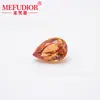 Pedras Preciosas Cultivadas Importadas: Coríndon em Formato de Gota e Pera, Vermelho Sangue de Pombo, Amarelo Dourado, etc.. Atacado de Fábrica de Pedras Soltas e Acessórios para Anéis